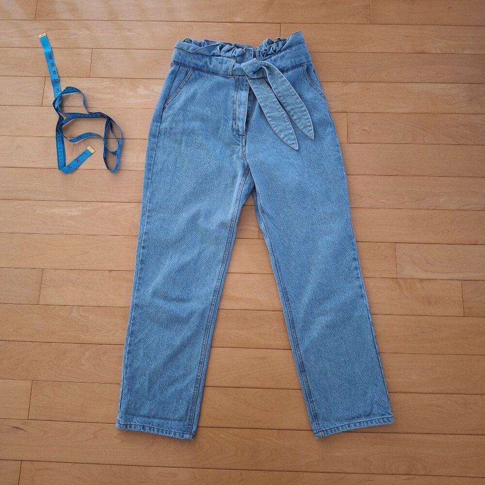 Monk & Lou high rise Paperbag Jean